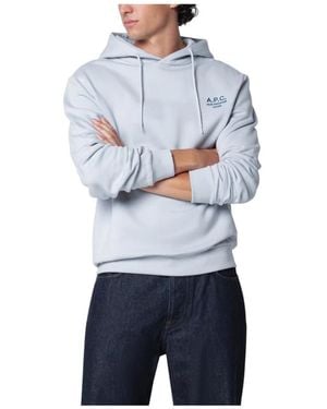 A.P.C. Hoodies - Bleu