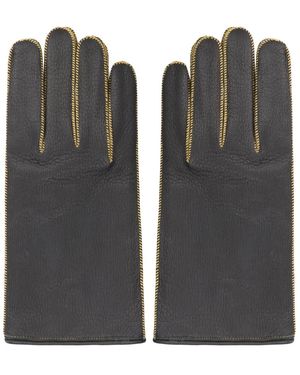 Moorer Lederhandschuhe Für Männer - Schwarz