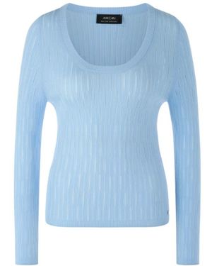 Marc Cain Rundhals-Strickware - Blau