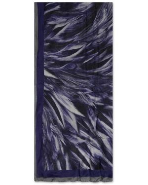Alberta Ferretti Accessoires ,Paars ,Square Scarf - Blauw
