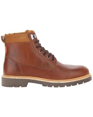 Paul Smith Lace-Up Boots - Brown