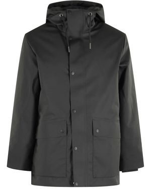 Rains Jassen ,Zwart ,Nome Parka