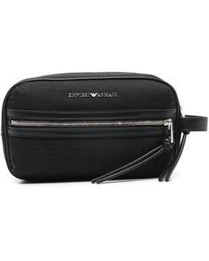 Emporio Armani Toilet Bags - Black