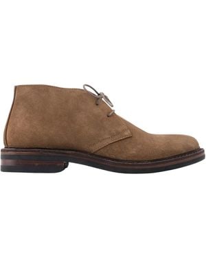 Astorflex Lace-Up Boots - Marrone