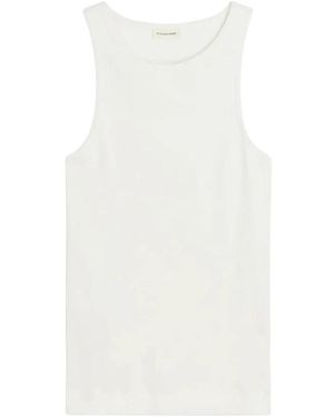 By Malene Birger Sleeveless Tops - White