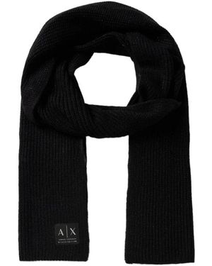 ARMANI EXCHANGE Scarves - Negro