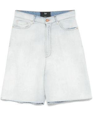 3x1 Denim Shorts - Blu