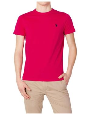 U.S. POLO ASSN. T-Shirts - Pink
