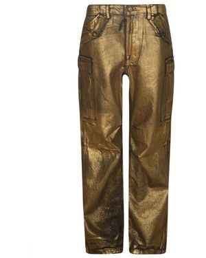 R13 Straight Trousers - Green