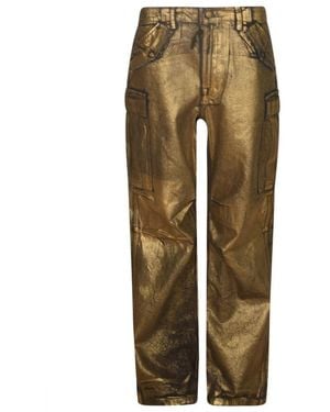 R13 Straight Pants - Green