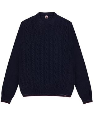 Colmar Round-Neck Knitwear - Blue