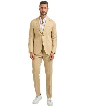 MULISH Single Breasted Suits - Neutro