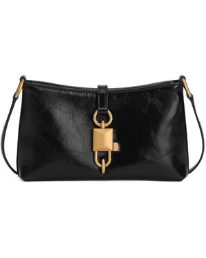 Dolce & Gabbana Lock Schultertasche - Schwarz