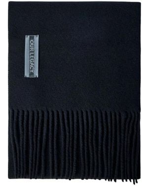 Our Legacy Winter Scarves - Blue
