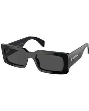 Prada Dunkle Square-Frame Sonnenbrille - Schwarz