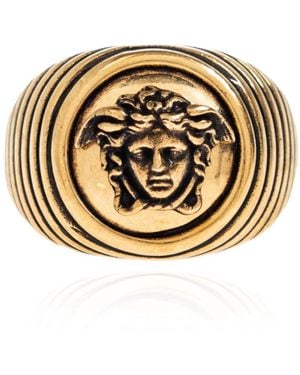 Versace Medusa Ring - Mettallic