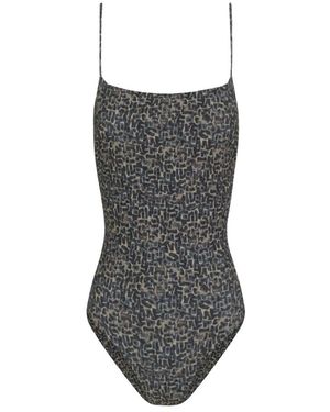 Cortana Badmode ,Blauw ,Salma One-Piece - Grijs