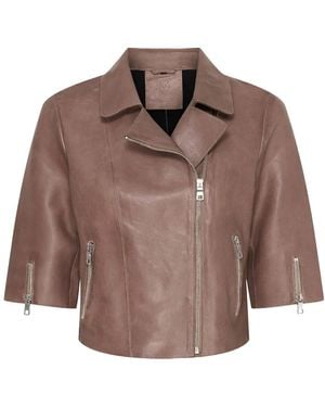 Notyz Leather Jackets - Brown