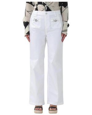Liu Jo Wide Trousers - White