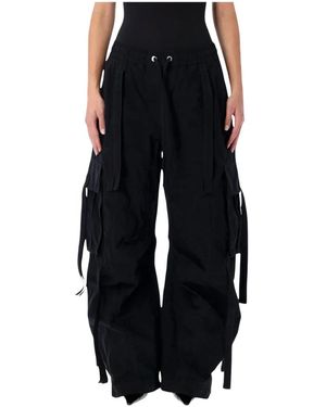 Dolce & Gabbana Wide Trousers - Black