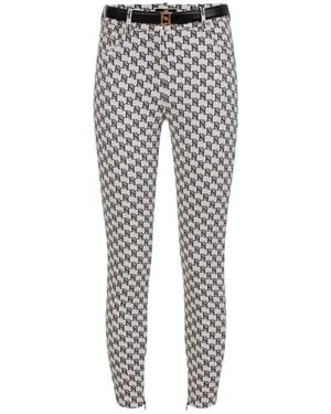 Elisabetta Franchi Leggings - Grey