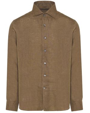 Corneliani Casual Shirts - Green