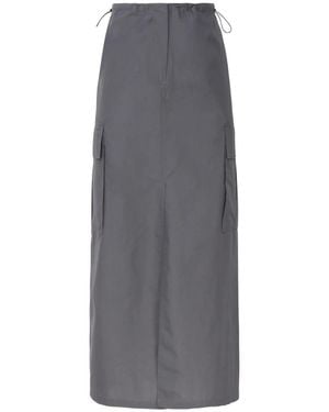 Ottod'Ame Maxi Skirts - Grey
