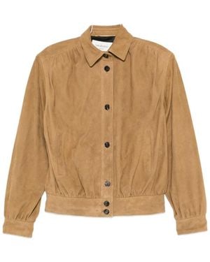 Saint Laurent Light Jackets - Natural
