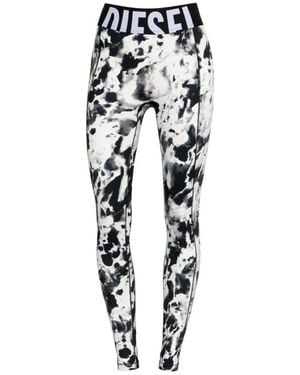 DIESEL Leggings - Negro