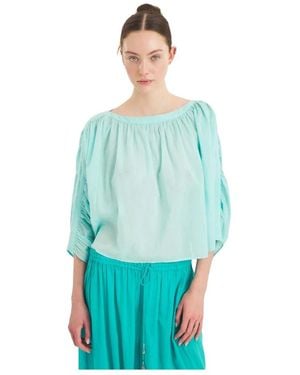 Antik Batik Blouses - Blue