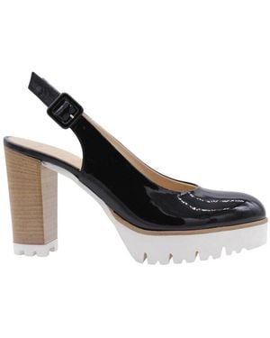 Luca Grossi Elegante Slingback Schuhe Für Frauen - Schwarz