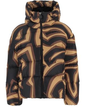PUCCI Gewatteerde Jas Met Abstracte Print - Meerkleurig