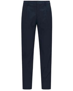 K-Way Slim-Fit Trousers - Blue
