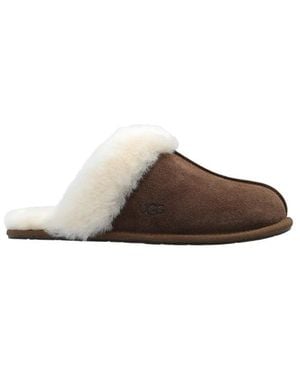 UGG Schoenen ,Bruin ,Leer Scuffette Ii Slipper