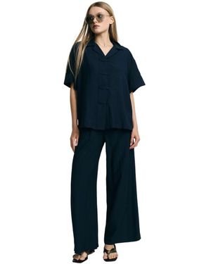 Please Wide Trousers - Azul