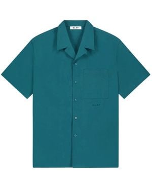 OLAF HUSSEIN Short Sleeve Shirts - Vert