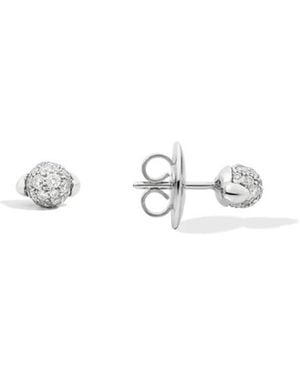 Pomellato Mujer - pob 8010o2whrdb 000 - luce punto arete me i i hate ame diamon - Blanco