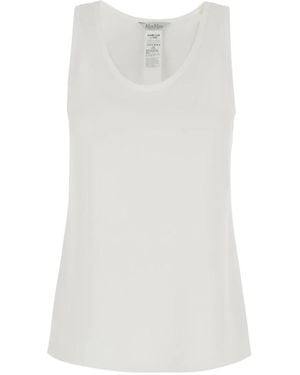 Max Mara Sleeveless Tops - Blanco