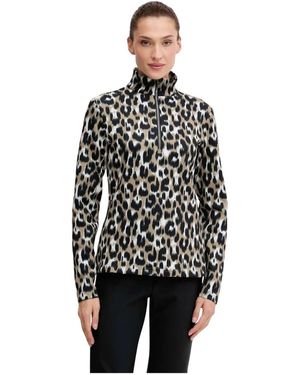 Fusalp Orion Leopard Longsleeve - Schwarz
