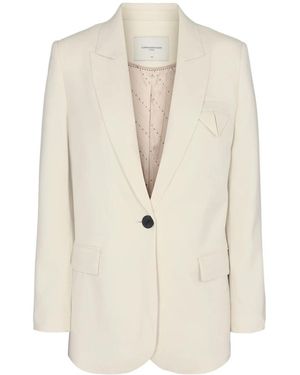 Copenhagen Muse Jet Stream Blazer Mit Klappentaschen - Natur