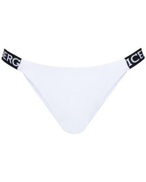 Iceberg Badmode ,Wit ,Polyester Elegant Sport Badpak Bodem
