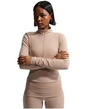 Nike Long Sleeve Training Tops - Marrón