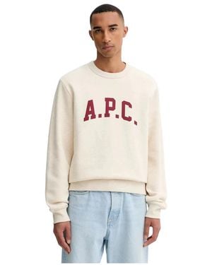 A.P.C. Sweatshirts - Rosso
