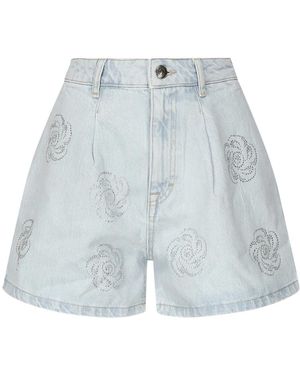 ROTATE BIRGER CHRISTENSEN Denim Shorts - Azul