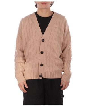 Amaranto Truien & Vesten ,Wol Maglia Cardigan - Naturel