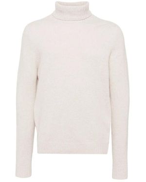 John Smedley Turtlenecks - White