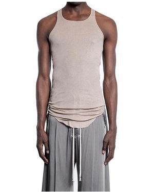 Rick Owens Basic Rib Tank - Grau