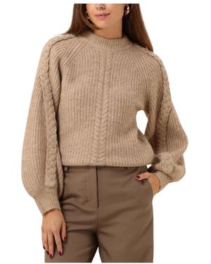 Object Brauner Strickpullover Für Frauen