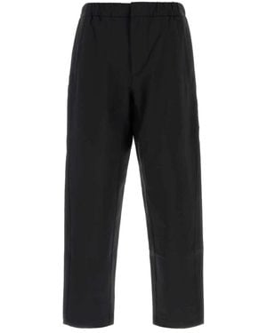Herno Broeken ,Zwart ,Cropped Broeken