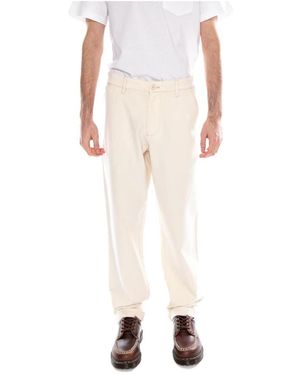 Only & Sons Jeans ,Wit ,Katoen Straight Jeans - Naturel